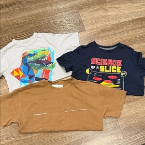 Brown Graphic Kids T-Shirt